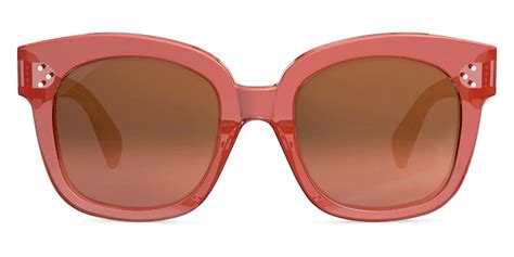 celine cl4002|Celine® CL4002UN Geometric Sunglasses .